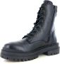 Bullboxer Bulboxer 555501E6L Mira Biker Zwart Leer Biker boots Dames - Thumbnail 7