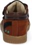 BunniesJR Bunnies JR 221662-513 Hoge Sneakers Bruin Leer Klittenband - Thumbnail 10