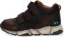 BunniesJR Bunnies JR 221841-519 Hoge Sneakers Bruin Leer Klittenband - Thumbnail 8