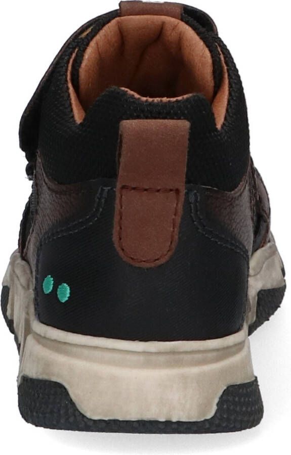 BunniesJR Bunnies JR 221841-519 Hoge Sneakers Bruin Leer Klittenband - Foto 6