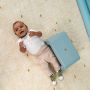 BunniesJR Bunnies JR 222122-502 Jongens Babysneakertjes Beige Leer Veters - Thumbnail 5