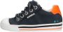 BunniesJR Bunnies JR 222230 529 Jongens Lage Sneakers Blauw Leer Veters - Thumbnail 1