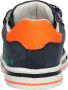BunniesJR Bunnies JR 222230 529 Jongens Lage Sneakers Blauw Leer Veters - Thumbnail 4
