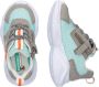 BunniesJR Bunnies JR 222481-781 Uni Lage Sneakers Blauw Grijs Imitatieleer Veters - Thumbnail 2