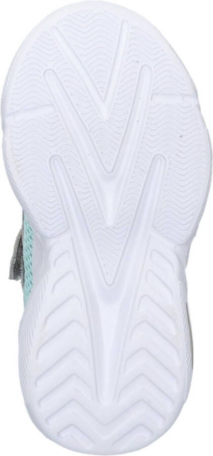 BunniesJR 222481-781 Uni Lage Sneakers Blauw Grijs Imitatieleer Veters