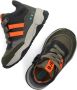 BunniesJR Bunnies JR 222848 569 Jongens Hoge Sneakers Groen Leer Veters - Thumbnail 13