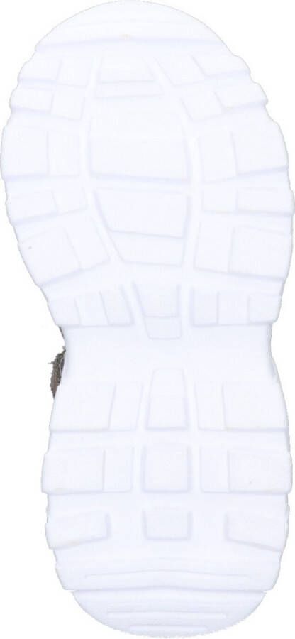 BunniesJR 223440-589 Jongens Lage Sneakers Zwart Grijs Geel Suède Veters
