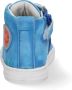 BunniesJR Bunnies JR 221235-223 Jongens Hoge Sneakers Blauw Nubuck Veters - Thumbnail 4
