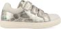 BunniesJR Bunnies JR 221235-906 Hoge Sneakers Goud Print Leer Veters - Thumbnail 13