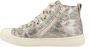 BunniesJR Bunnies JR 221235-906 Hoge Sneakers Goud Print Leer Veters - Thumbnail 15