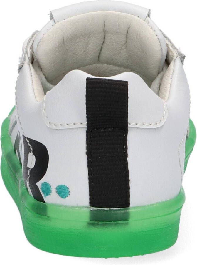 BunniesJR Bunnies JR 221322-500 Jongens Lage Sneakers Wit Leer Veters - Foto 5