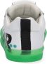 BunniesJR Bunnies JR 221322-500 Jongens Lage Sneakers Wit Leer Veters - Thumbnail 5