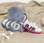 BunniesJR Bunnies JR 221322-600 Meisjes Lage Sneakers Wit Leer Veters - Thumbnail 3