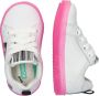 BunniesJR Bunnies JR 221322-600 Meisjes Lage Sneakers Wit Leer Veters - Thumbnail 6