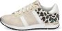 BunniesJR Bunnies JR 221480 994 Meisjes Lage Sneakers Beige Print Kunststof Veters - Thumbnail 4