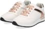 BunniesJR Bunnies JR 221481-900 Meisjes Lage Sneakers Wit Kunststof Veters - Thumbnail 3