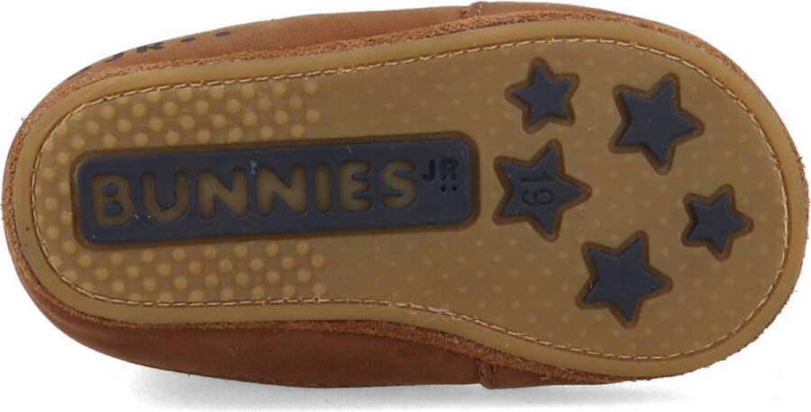 BunniesJR Bunnies JR 221521-129 Jongens Babysneakertjes Blauw Nubuck Veters