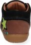 BunniesJR Bunnies JR 221551-189 Jongens Hoge Sneakers Zwart Nubuck Veters - Thumbnail 8