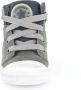 BunniesJR Bunnies JR 221630 169 Jongens Hoge Sneakers Groen Nubuck Veters - Thumbnail 11