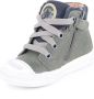 BunniesJR Bunnies JR 221630 169 Jongens Hoge Sneakers Groen Nubuck Veters - Thumbnail 12