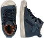 BunniesJR Bunnies JR 221635-229 Jongens Hoge Sneakers Blauw Nubuck Veters - Thumbnail 3