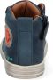 BunniesJR Bunnies JR 221635-229 Jongens Hoge Sneakers Blauw Nubuck Veters - Thumbnail 7