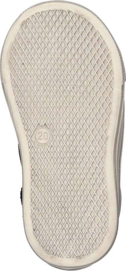 BunniesJR Bunnies JR 221635-489 Meisjes Hoge Sneakers Zwart Suède Veters