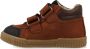 BunniesJR Bunnies JR 221662-513 Hoge Sneakers Bruin Leer Klittenband - Thumbnail 10