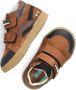 BunniesJR Bunnies JR 221662-513 Hoge Sneakers Bruin Leer Klittenband - Thumbnail 9
