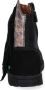 BunniesJR Bunnies JR 221788-589 Meisjes Cowboy Boots Zwart Roze Leer Ritssluiting - Thumbnail 7