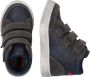 BunniesJR Bunnies JR 221931-729 Jongens Hoge Sneakers Blauw Grijs Imitatieleer Klittenband - Thumbnail 3