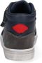 BunniesJR Bunnies JR 221931-729 Jongens Hoge Sneakers Blauw Grijs Imitatieleer Klittenband - Thumbnail 6