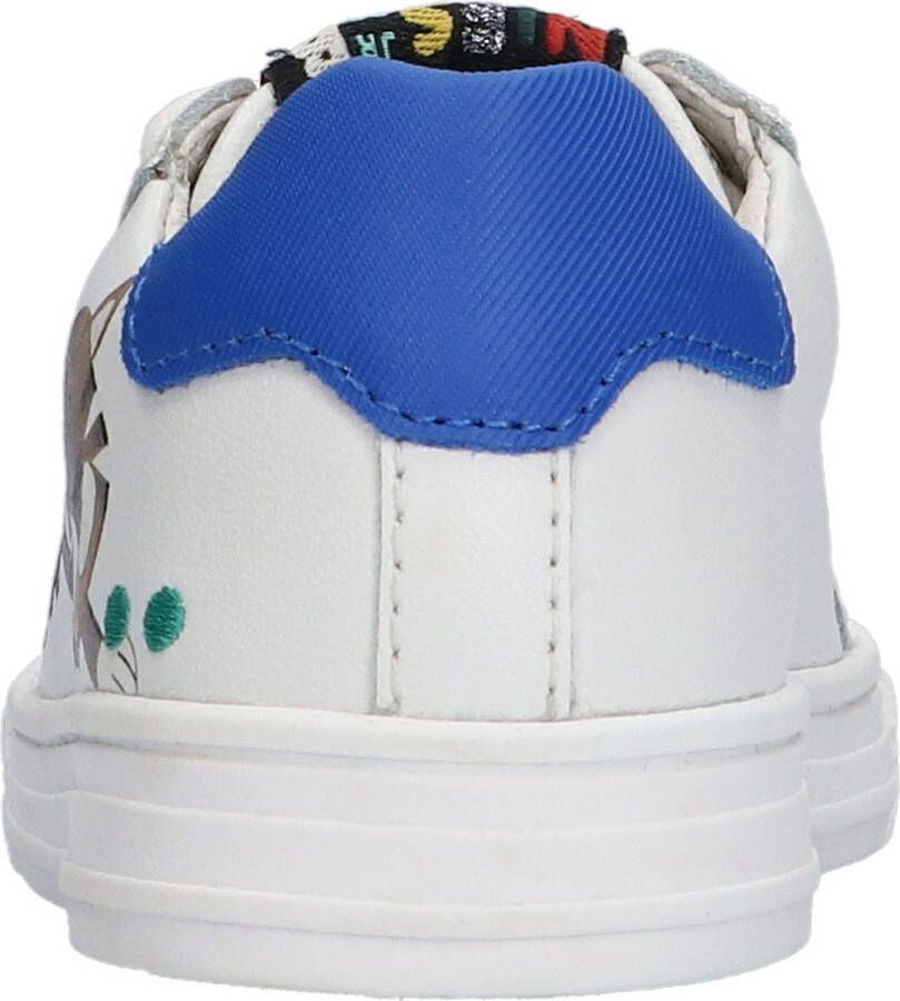 BunniesJR Bunnies JR 222230 500 Lage Sneakers Wit Print Leer Veters - Foto 6