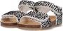 BunniesJR Bunnies JR 222408 500 Meisjes Sandalen Wit Print Imitatieleer Klittenband - Thumbnail 5