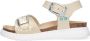 BunniesJR Bunnies JR 222423-508 Meisjes Sandalen Beige Goud Imitatieleer Gesp - Thumbnail 5