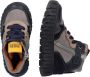 BunniesJR Bunnies JR 222660-520 Jongens Hoge Sneakers Blauw Grijs Leer Veters - Thumbnail 6
