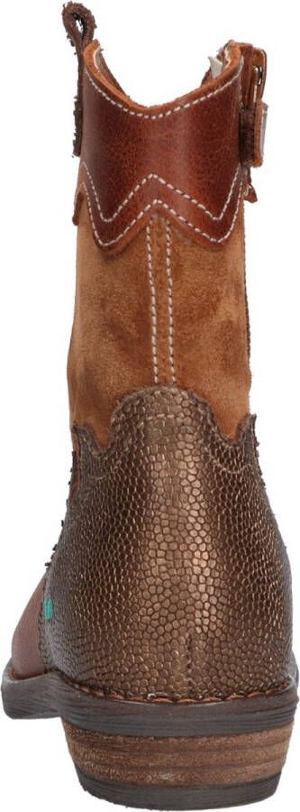 Bunnies Robin Rodeo leren cowboylaarzen cognac Bruin Meisjes Leer Meerkleurig 34 - Foto 8