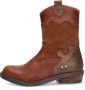 Bunnies Robin Rodeo leren cowboylaarzen cognac Bruin Meisjes Leer Meerkleurig 35 - Thumbnail 8