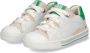 BunniesJR Bunnies JR 223233-500 Jongens Lage Sneakers Wit Groen Nubuck Veters - Thumbnail 6