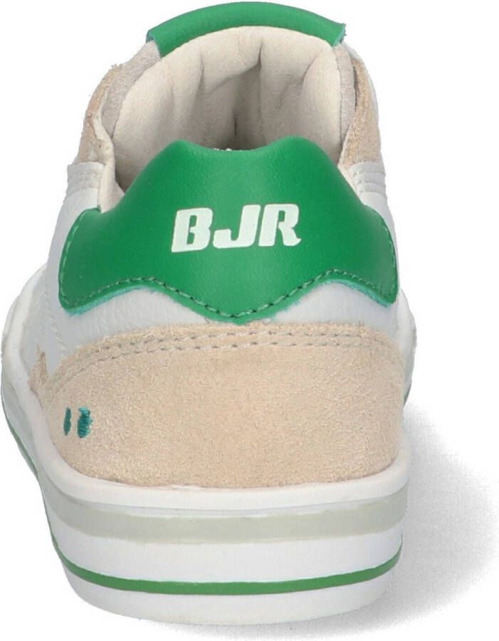 BunniesJR Bunnies JR 223233-500 Jongens Lage Sneakers Wit Groen Nubuck Veters - Foto 8