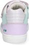 BunniesJR Bunnies JR 223302-521 Meisjes Lage Sneakers Blauw Wit Paars Leer Klittenband - Thumbnail 7