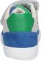 BunniesJR Bunnies JR 223302-523 Jongens Lage Sneakers Blauw Beige Groen Wit Leer Klittenband - Thumbnail 5