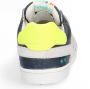 BunniesJR Bunnies JR 223322-529 Jongens Lage Sneakers Blauw Beige Leer Veters - Thumbnail 4