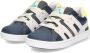 BunniesJR Bunnies JR 223322-529 Jongens Lage Sneakers Blauw Beige Leer Veters - Thumbnail 5