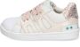 BunniesJR Bunnies JR 223322-596 Meisjes Lage Sneakers Roze Wit Leer Veters - Thumbnail 4