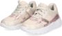 BunniesJR Bunnies JR 223341-596 Meisjes Lage Sneakers Roze Print Leer Veters - Thumbnail 6