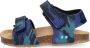 BunniesJR Bunnies JR Bas Beach Jongens Sandalen Blauw Print Imitatieleer Klittenband - Thumbnail 5