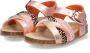 Bunnies Becky Beach sandalen lichtroze metallic Meisjes Imitatieleer Dierenprint 22 - Thumbnail 5