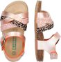 Bunnies Becky Beach sandalen lichtroze metallic Meisjes Imitatieleer Dierenprint 22 - Thumbnail 6