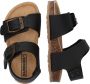 BunniesJR Bunnies JR Bonny Beach Jongens Sandalen Zwart Imitatieleer Gesp - Thumbnail 3